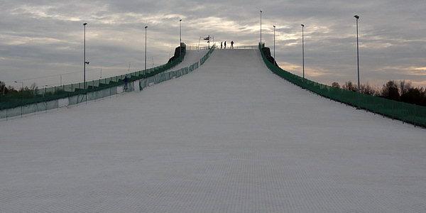 Niedawno otwarty stok narciarski w Międzyrzecu Podlaskim