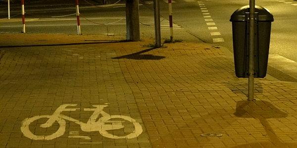 Ścieżka rowerowa przy Alei Tysiąclecia w Białej Podlaskiej