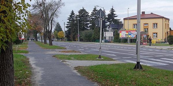 Nieopodal Powiatowego Urzędu Pracy przy ulicy Brzeskiej