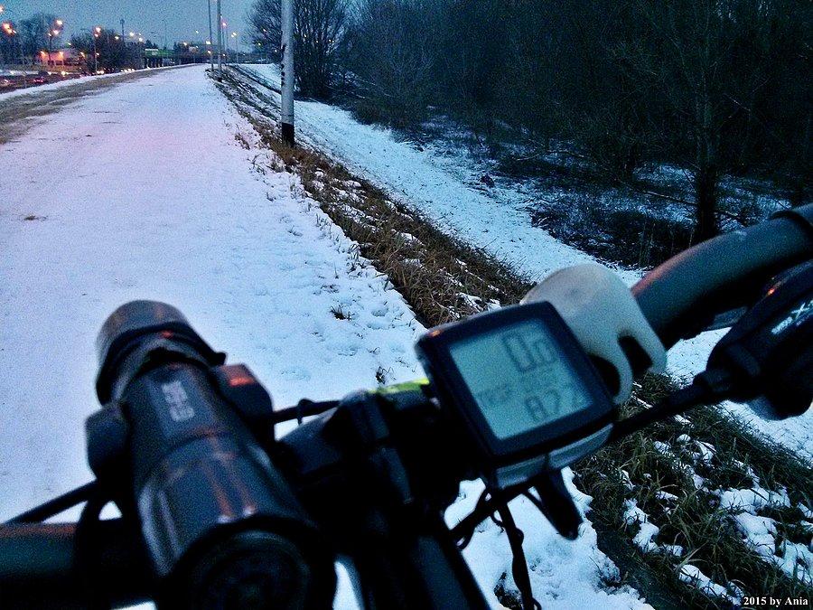 Gdzieniegdzie leży jeszcze śnieg!