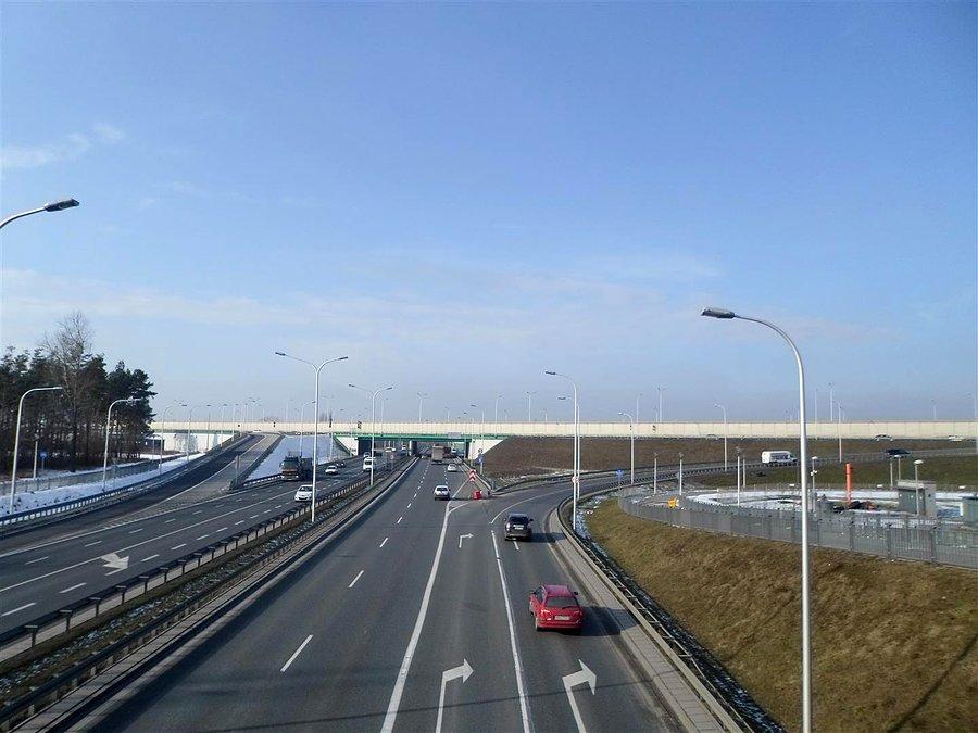 DK 7 na Gdańsk i trasa Mostu Północnego