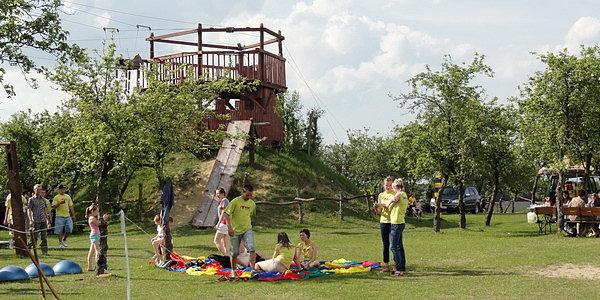 Później dużym łukiem przez Husinkę wróciliśmy do stajni Wiosenny Wiatr