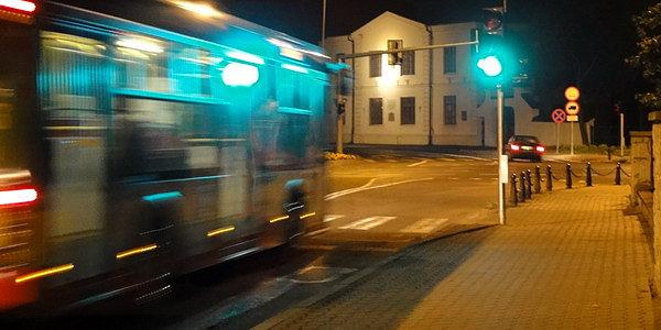 Skrzyżowanie ulicy Zamkowej z ulicą Warszawską
