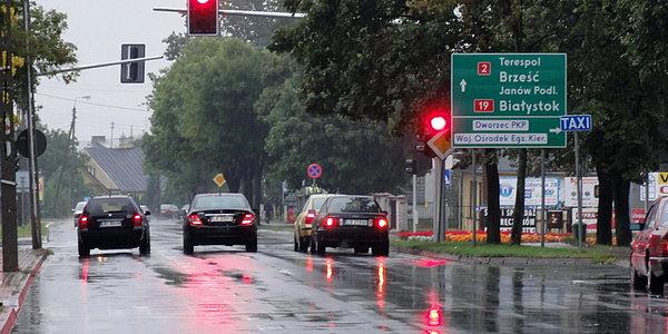 Biała Podlaska. Ulica Brzeska