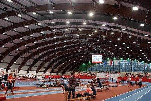 Nowo wyremontowana hala lekkoatletyczna w COS Spała