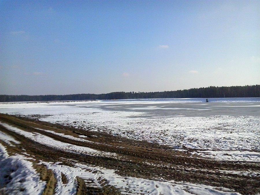 Zabłocie - zamarznięte wyrobiska