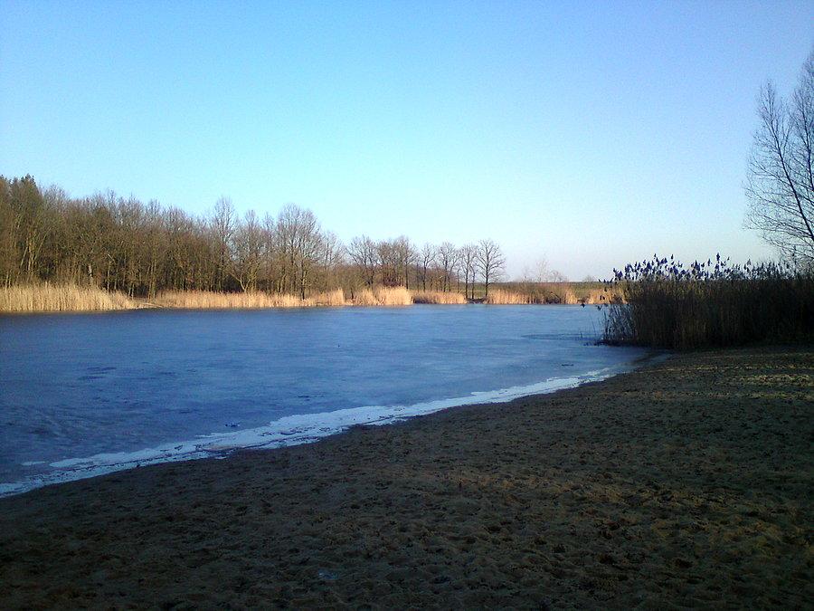 Babi loch jeszcze skuty lodem