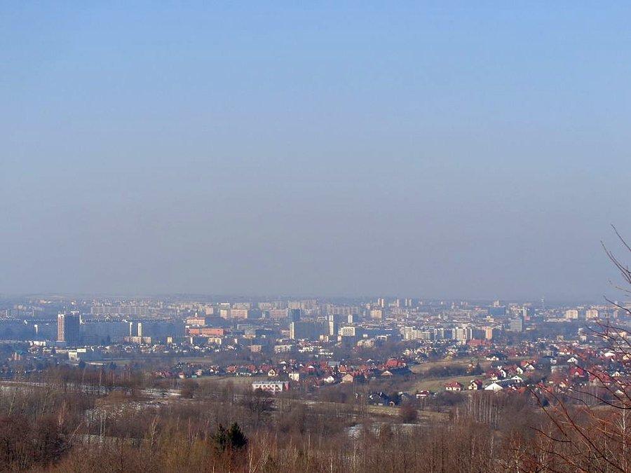 Rzeszów widziane ze Słociny