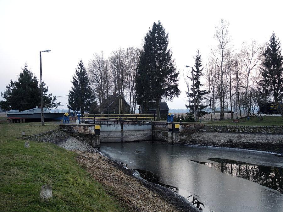 Widok bramy / śluza Romanowo