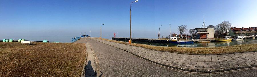 Panorama zalewu Wislanego Frombork