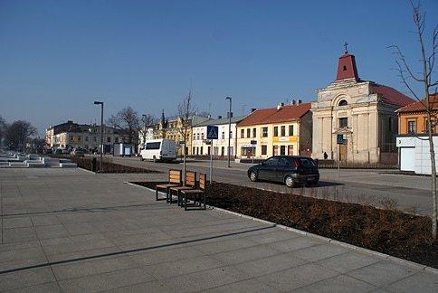 Plac Kościuszki w nowej odsłonie