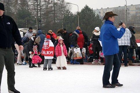 Na tomaszowskim torze łyżwiarskim