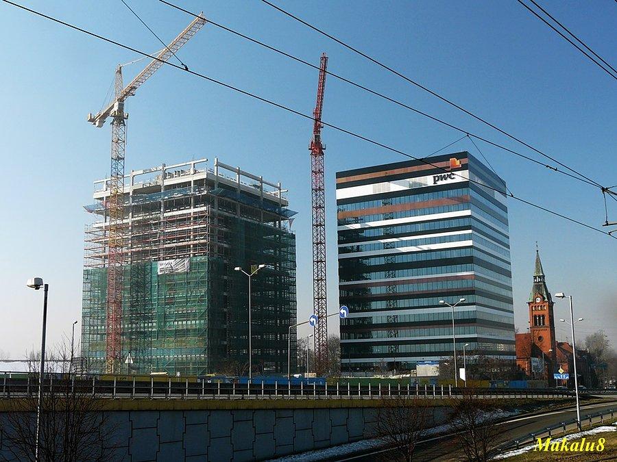 Nowe przerasta stare-Katowice Dąb