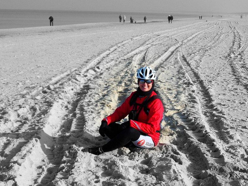 Sesyjka na sobieszewskiej plaży