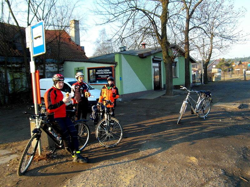 Postój przy sklepie - Świbno