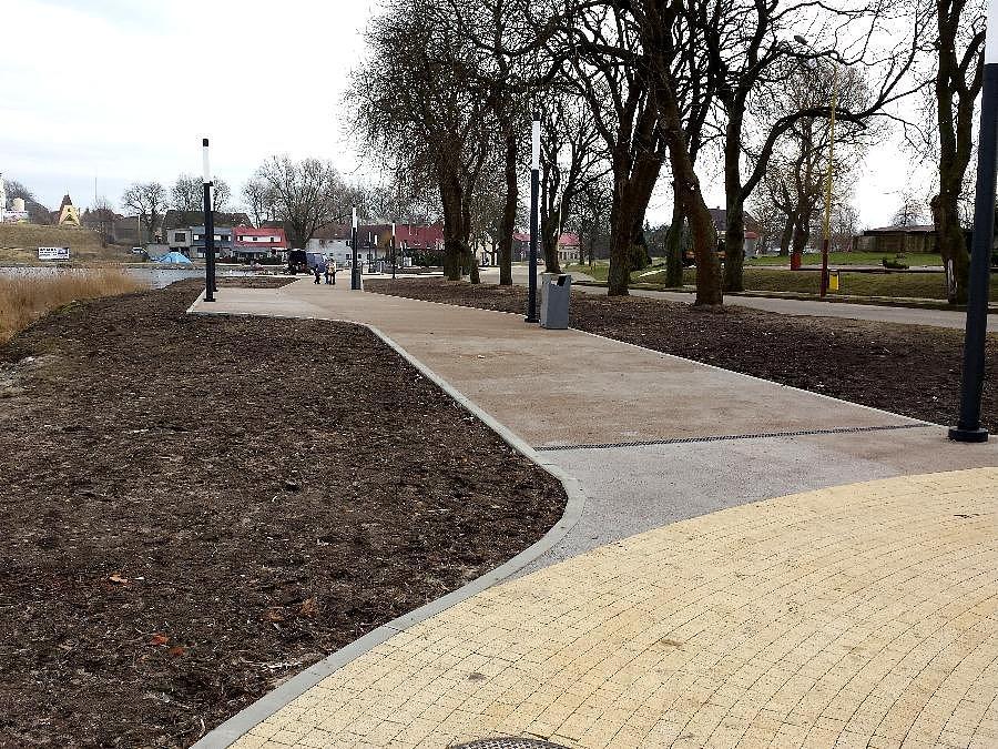 Nowa promenada w Ińsku