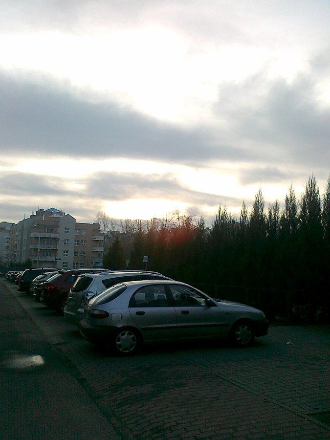 Słońce dopiero wschodzi