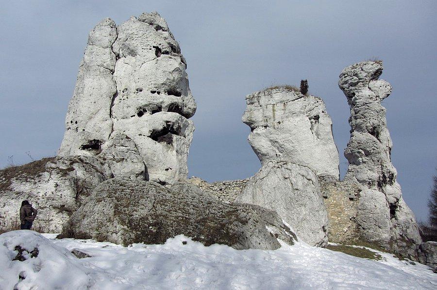 Skałki koło zamku Ogrodzieniec