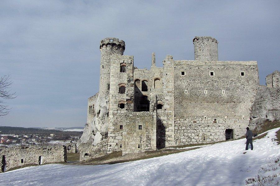 Ogrodzieniec w zimowej scenerii II