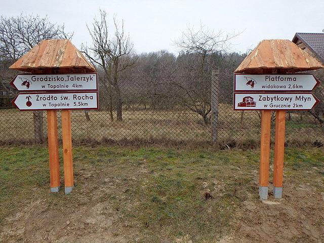 Nowe oznakowania ciekawych obiektów na terenie Zespołu Parków Chełmińskiego i Nadwiślańskiego
