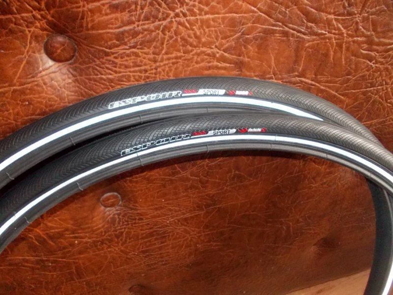 Nowe "bambosze" do mojego bikea