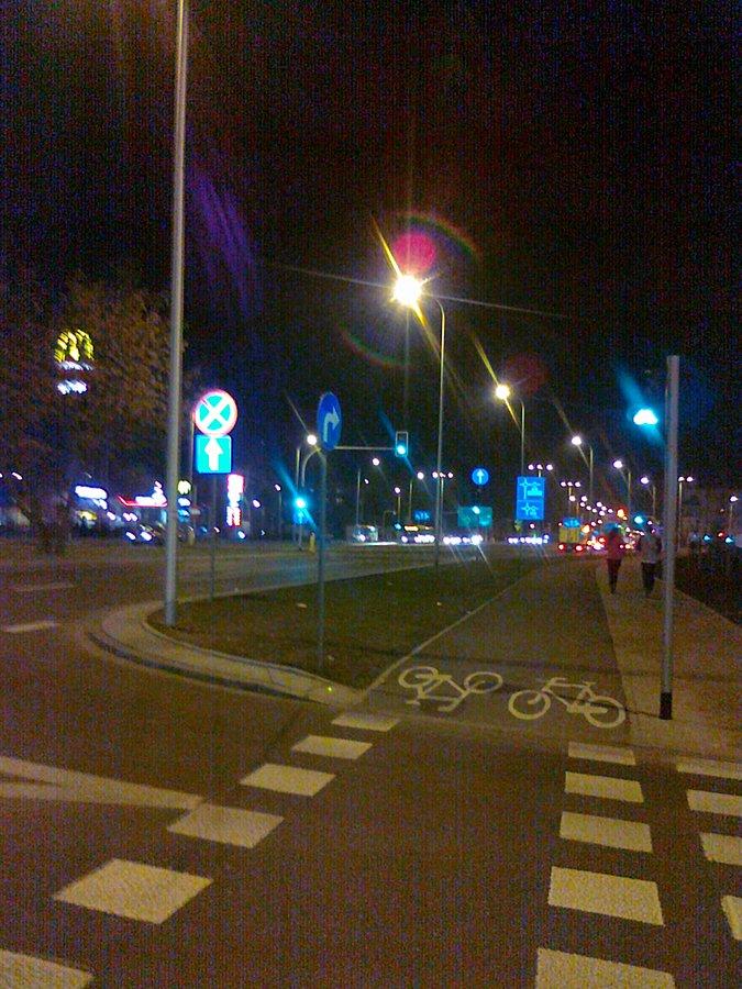 Górczewska nocą