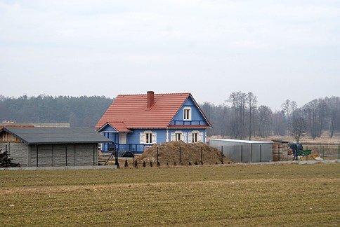 Niebieski domek
