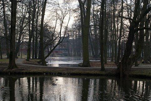 Widok na byłą ujezdzką makaroniarnię