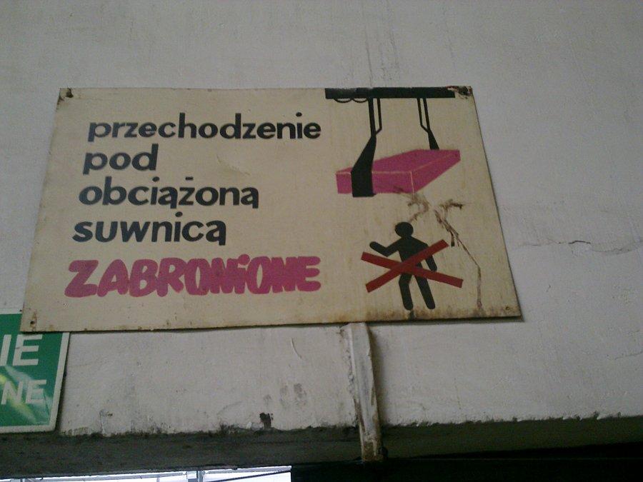 Tablica ostrzegawcza