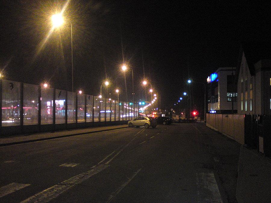 Miasto wieczorową porą