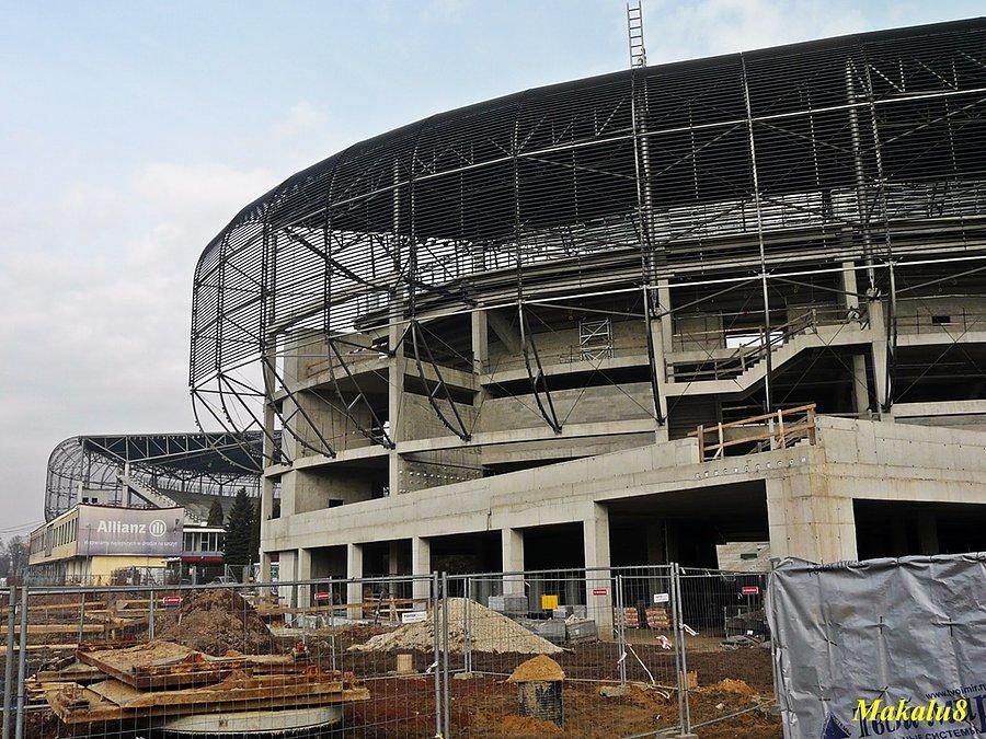 Budowa stadionu Górnika Zabrze