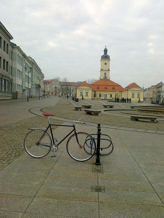 Ratusz z akcentem rowerowym