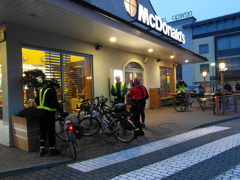 Postój w Mc Donald