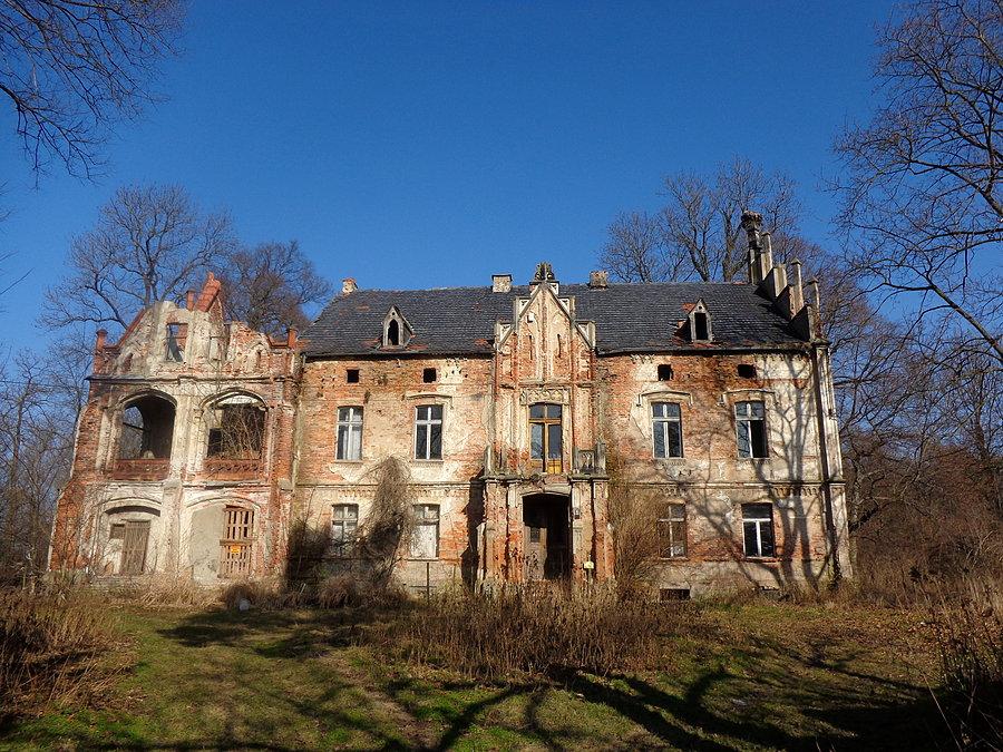 Ruiny pałacu w Stoszycach