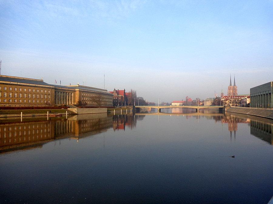 Marcowy poranek nad Odrą (3)