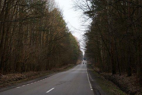 Czarnym szlakiem rowerowym łącznikowym ŁMR, odcinek: Lubochnia - Nowy Glinnik
