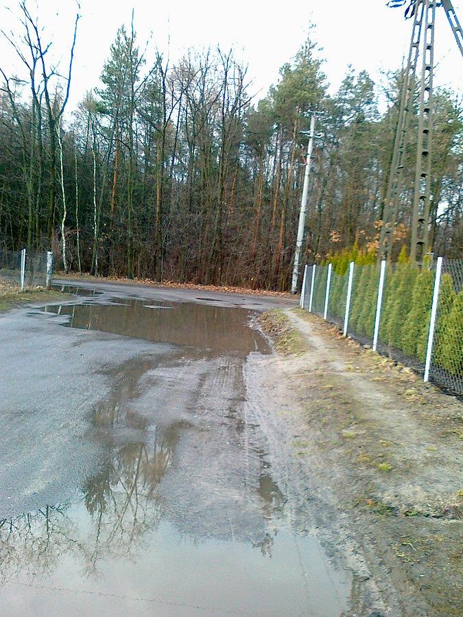 Kałuże w Latchorzewie