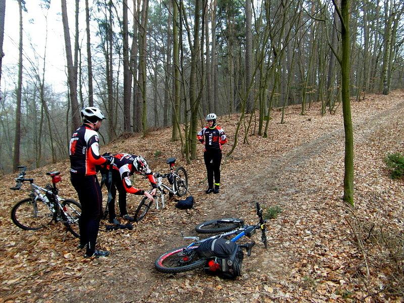 Druga awaria roweru Kaśki
