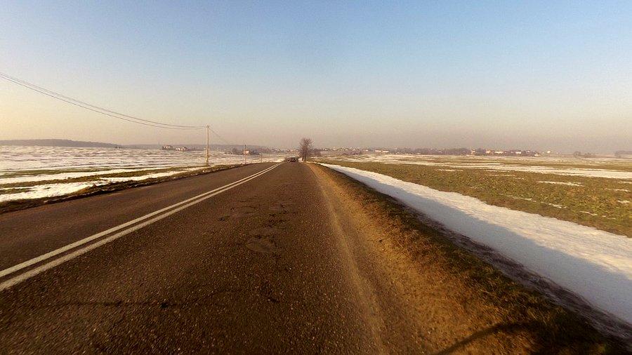 Droga z Krzyżowic do Żor