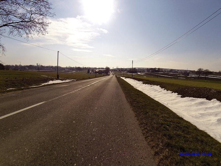 Wjeżdżamy do Krzyżowic