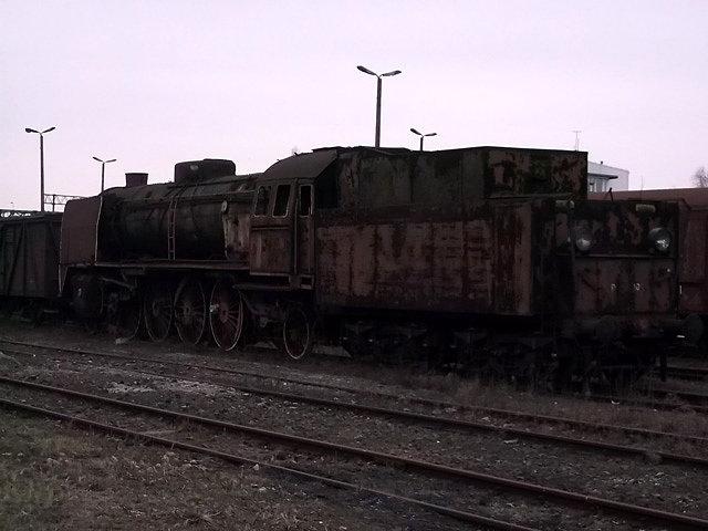 Wrak lokomotywy