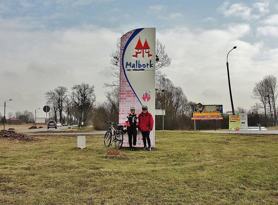 Na trasie wycieczki. Malbork