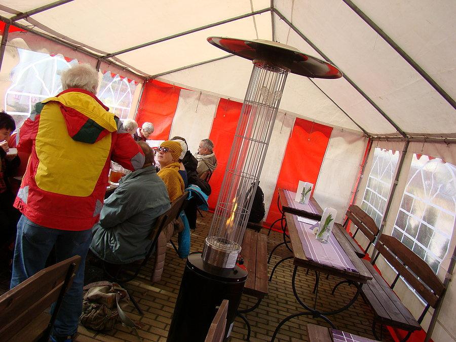 Rowerowy Dzień Kobiet 2015 Szczecin . Tanowo Lawendowa - dodatkowy namiot przygotowany na tą uroczystość