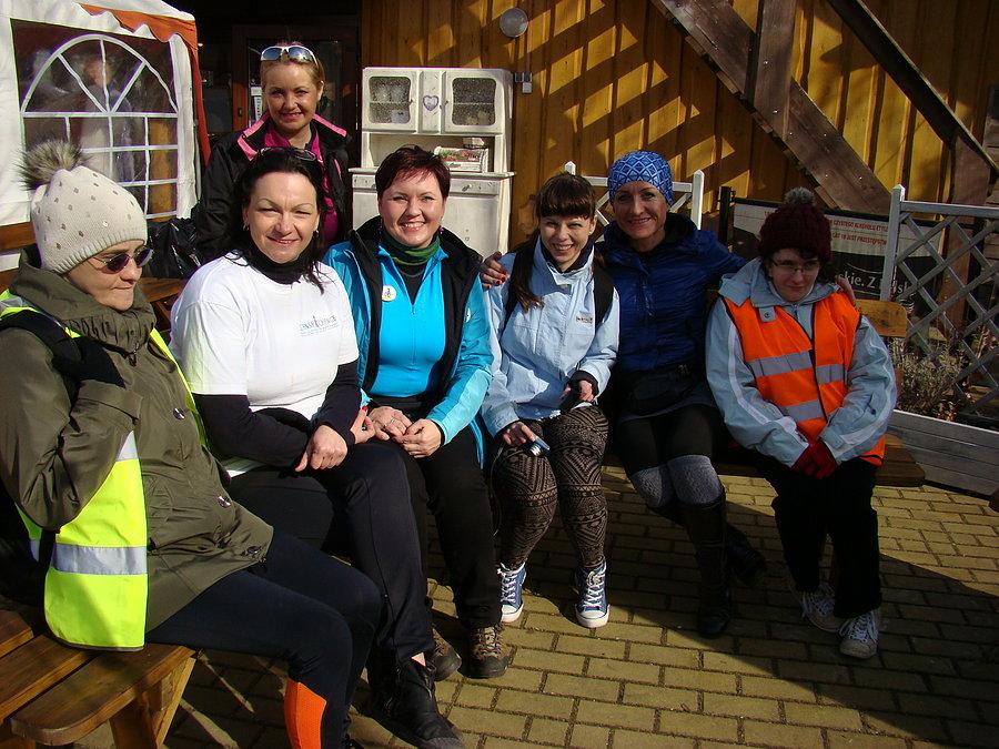 Rowerowy Dzień Kobiet 2015 Szczecin . Tanowo lawendowa - Uczestniczki akcji NNT