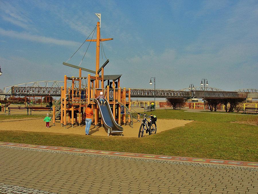 Bulwar nadwiślański w Tczewie