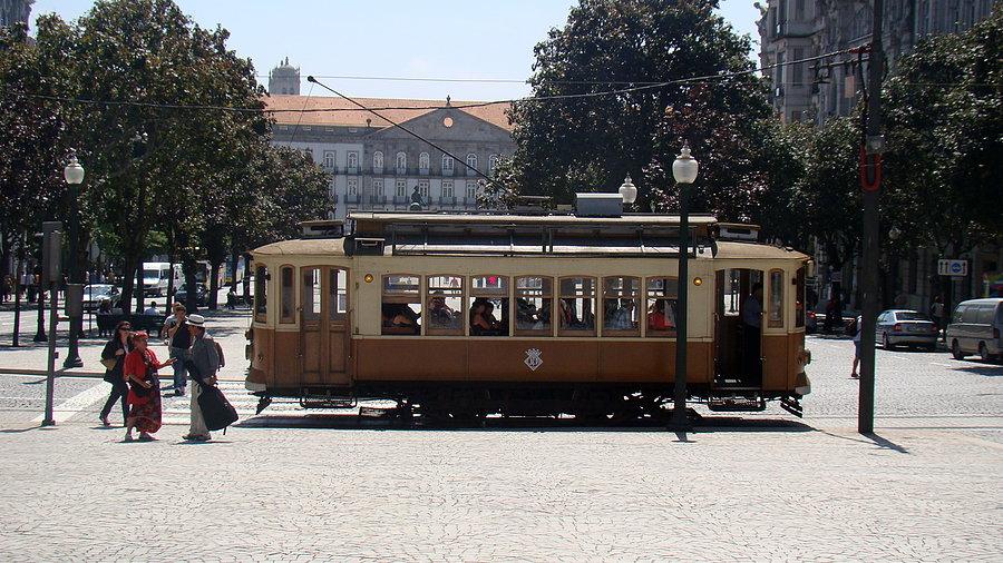 Charakterystyczny tramwaj