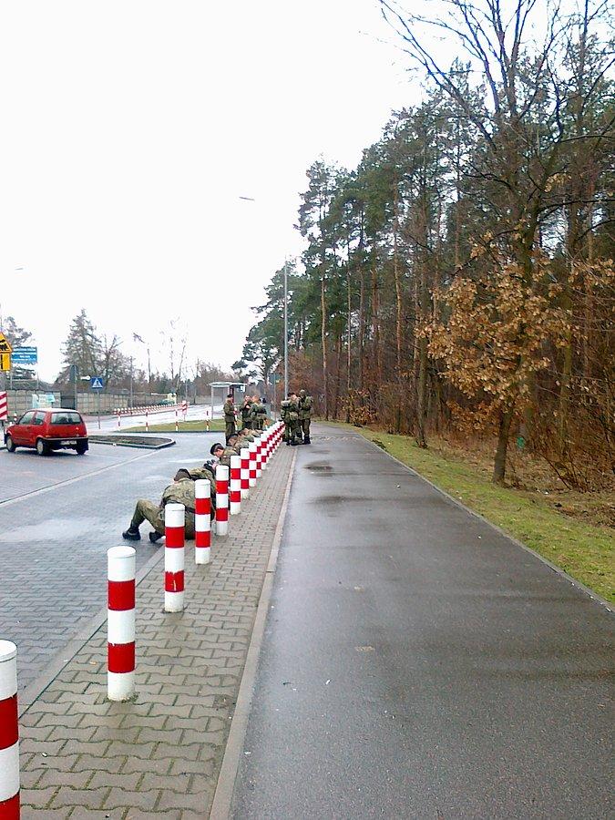 Wojsko przy słupkach