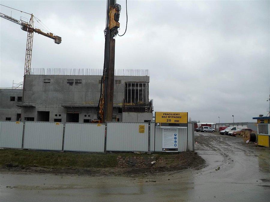 Budowa w Wieruchowie monitorowana pod wględem BHP
