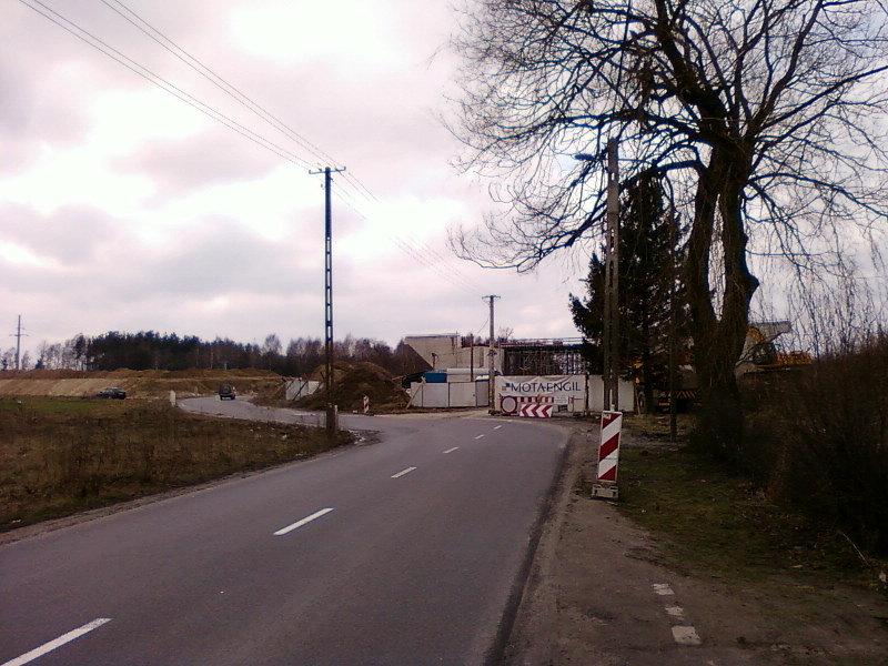 Budowa waiduktu na Malowniczej