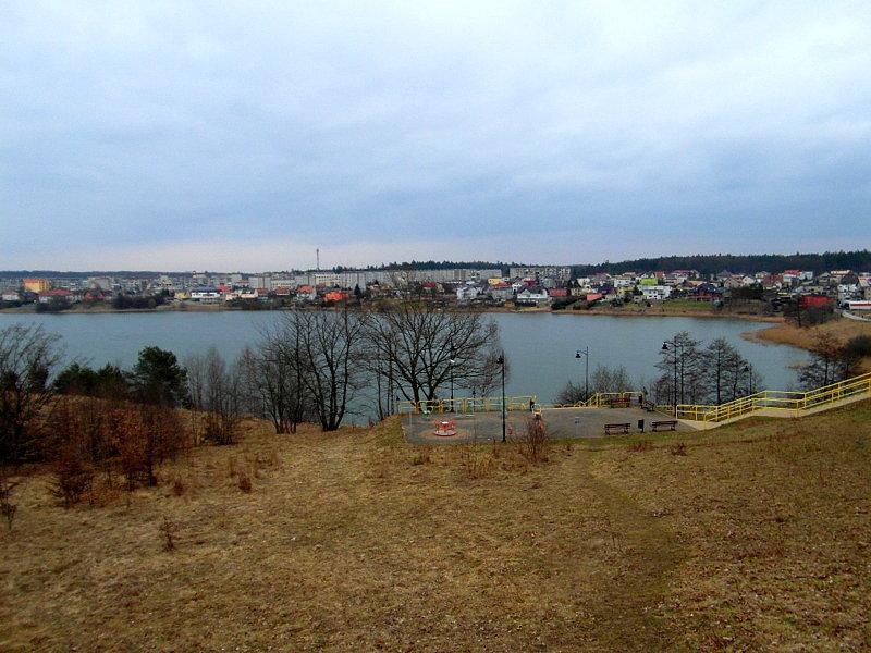 Widok na jezioro Karczemne - Kartuzy